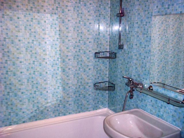 панели для ванной в виде мозаики