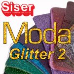 Siser Moda Glitter 2 термотрансферная пленка (блестки) для термопереноса на одежду