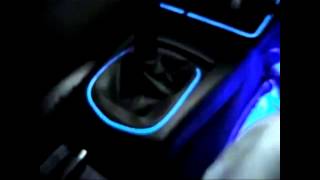 Неоновая подсветка салона авто (Холодный неон)