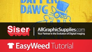 How to Apply Siser EasyWeed™ Extra Heat Transfer Vinyl - All Graphic Supplies