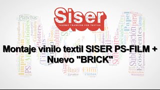 Montaje vinilo textil SISER PS-FILM + Nuevo "Brick"