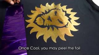 How To Use Siser Adhesive Heat Transfer Film for Textile Foil