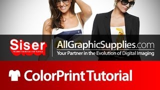 Siser® ColorPrint™ Extra Application Walkthrough - All Graphic Supplies