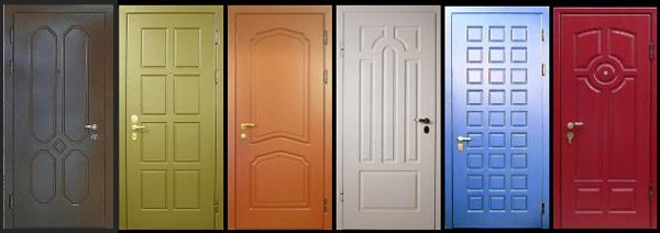 Крашенные двери МДФ. Выбирайте любой цвет