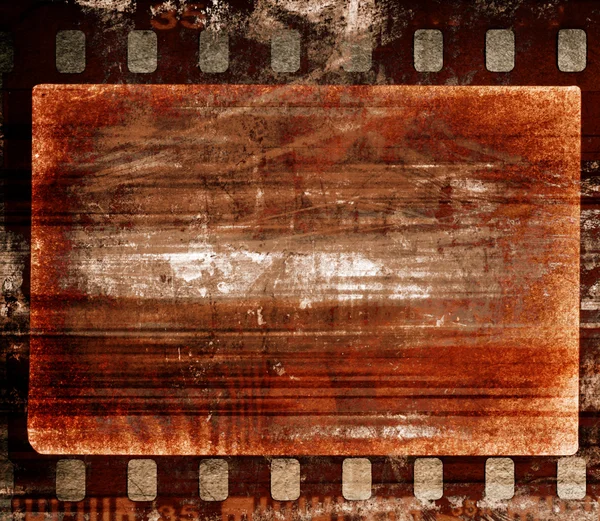 Гранжевая структура фильма — стоковое фото