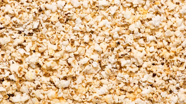 Full Frame Arranged Popcorn Background — стоковое фото