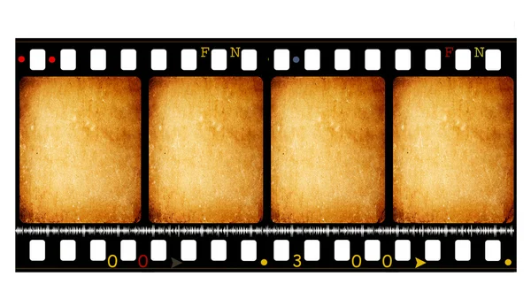 Старый 35-миллиметровый фильм кино — стоковое фото